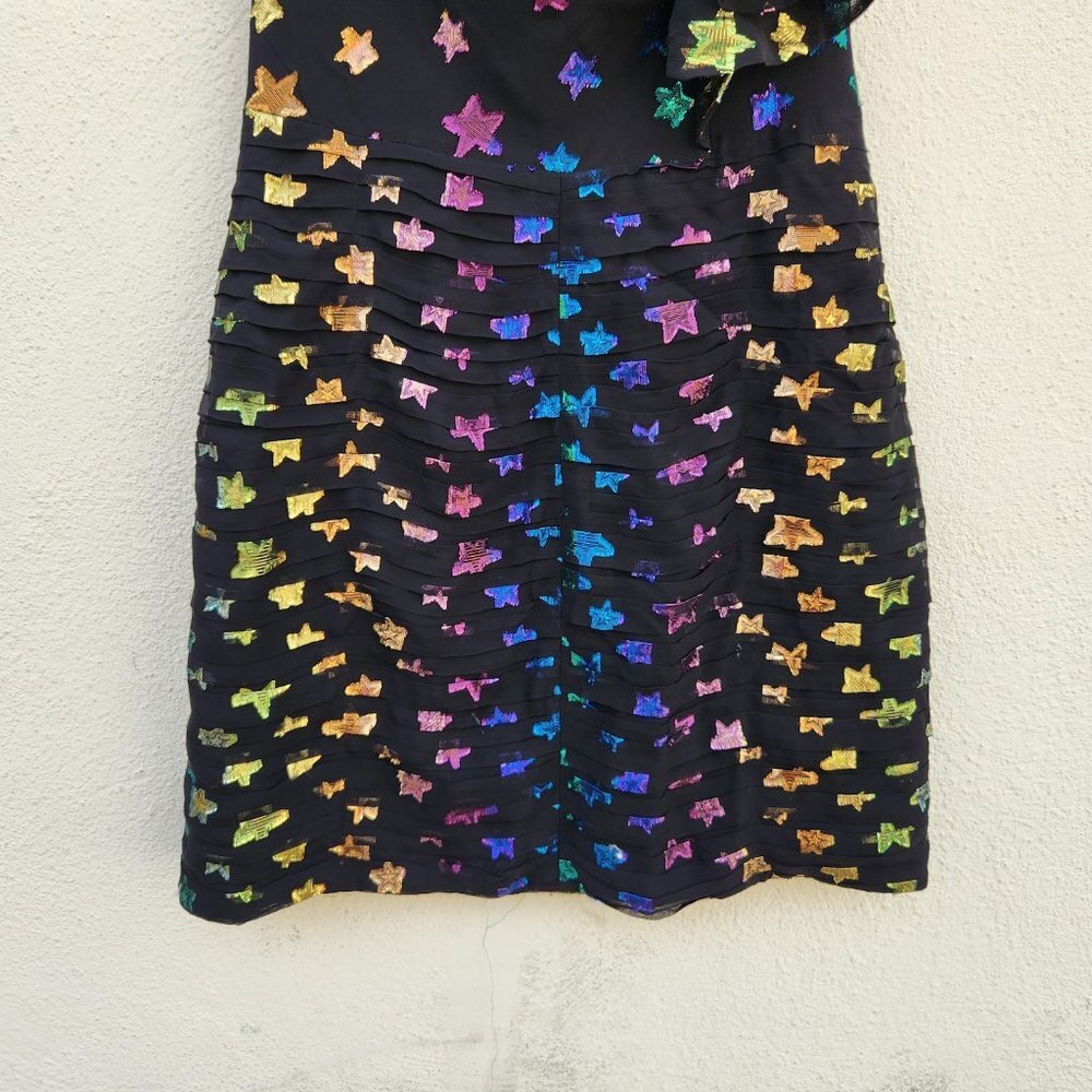 Shoshanna Nyla Metallic Star Mini Dress - Picture 5 of 9